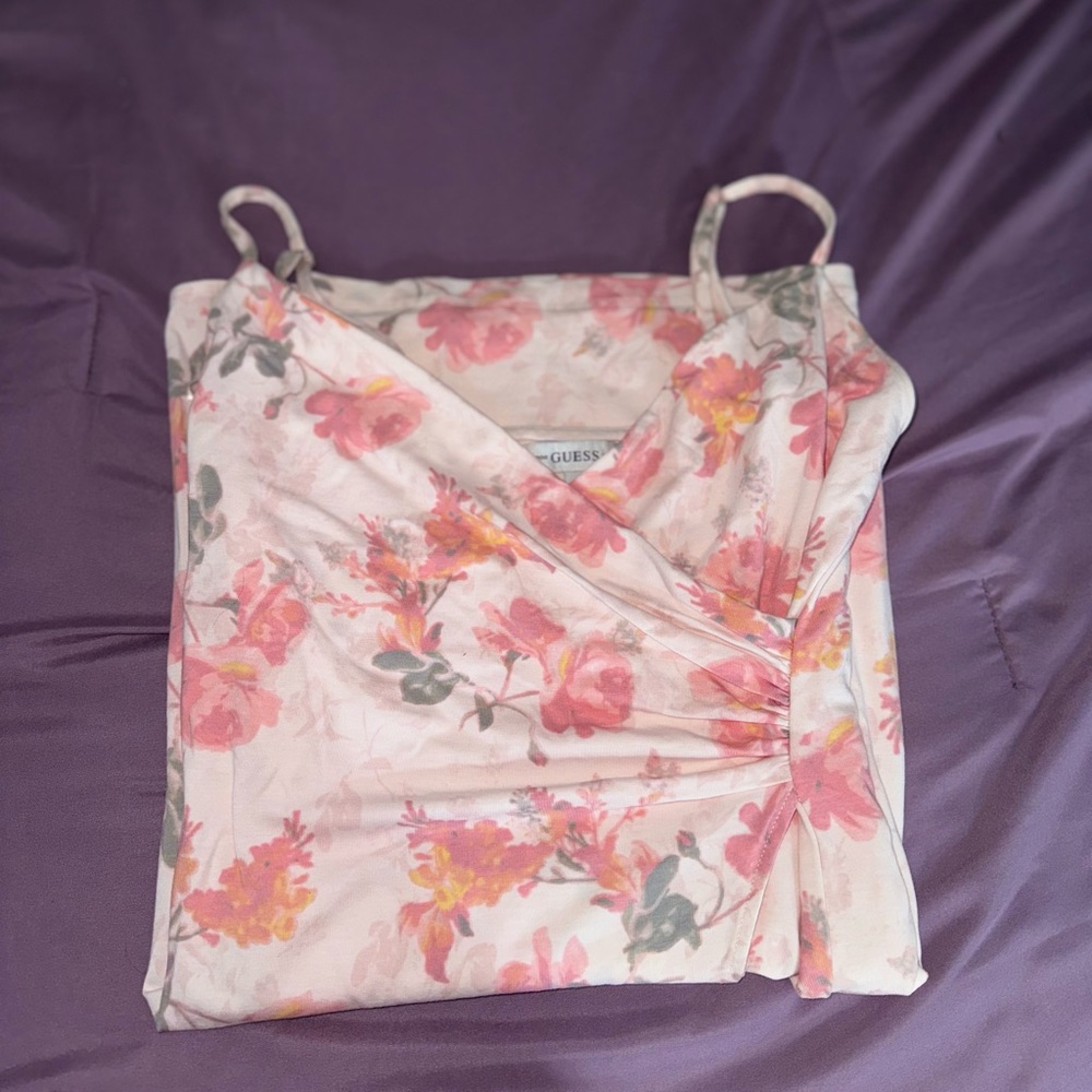 Guess pink dress